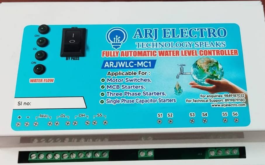 Fully Automatic Water Level Controller for All Types of Motors
